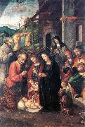 FASOLO, Bernardino Nativity se painting